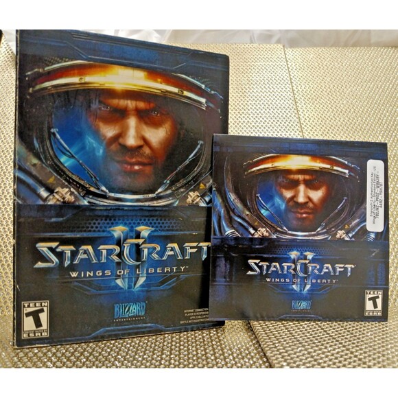 StaztarCraft II Wings of Liberty Collectors Edition Strategy PC Game Software - Picture 3 of 16